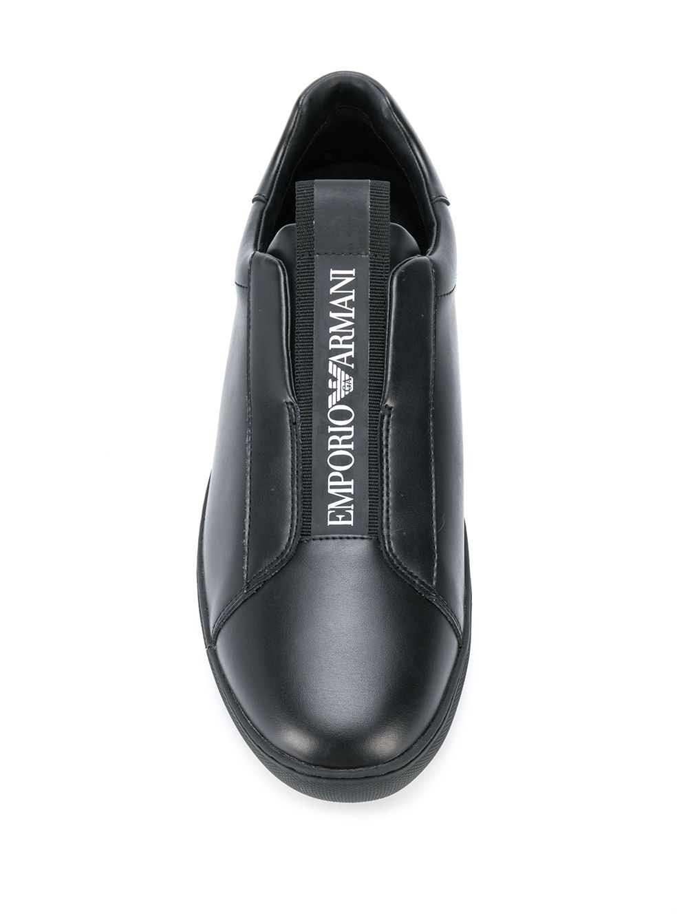 фото Emporio armani слипоны с логотипом