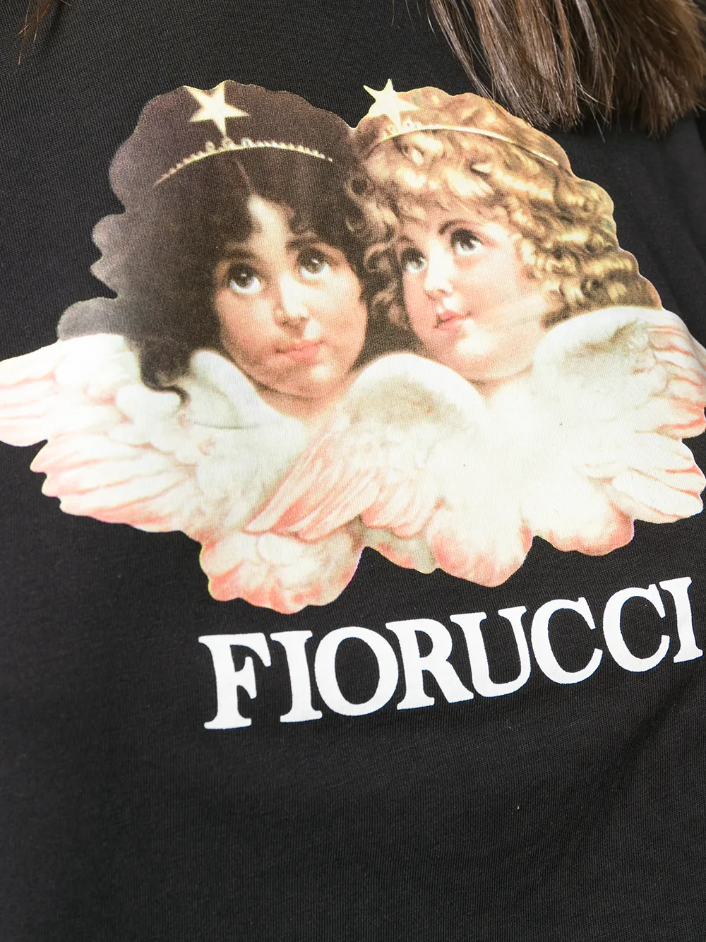 фото Fiorucci укороченный топ vintage angels