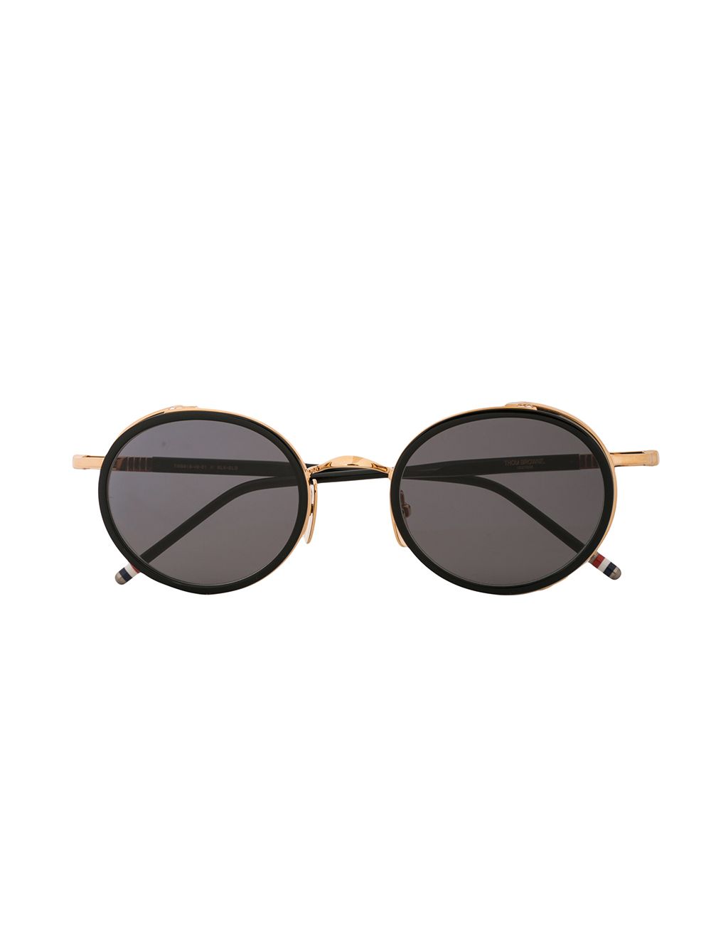 фото Thom browne eyewear солнцезащитные очки в круглой оправе