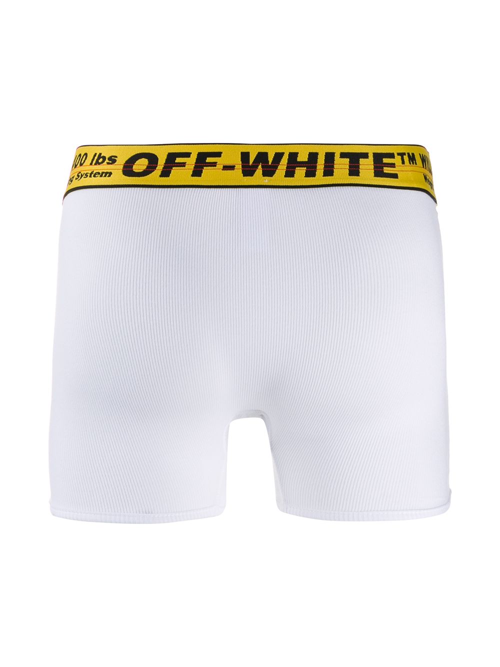 фото Off-white трусы-боксеры с логотипом на поясе