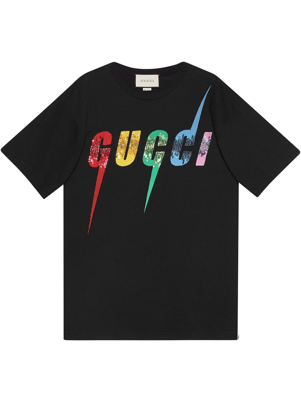 фото Gucci футболка оверсайз с принтом gucci blade