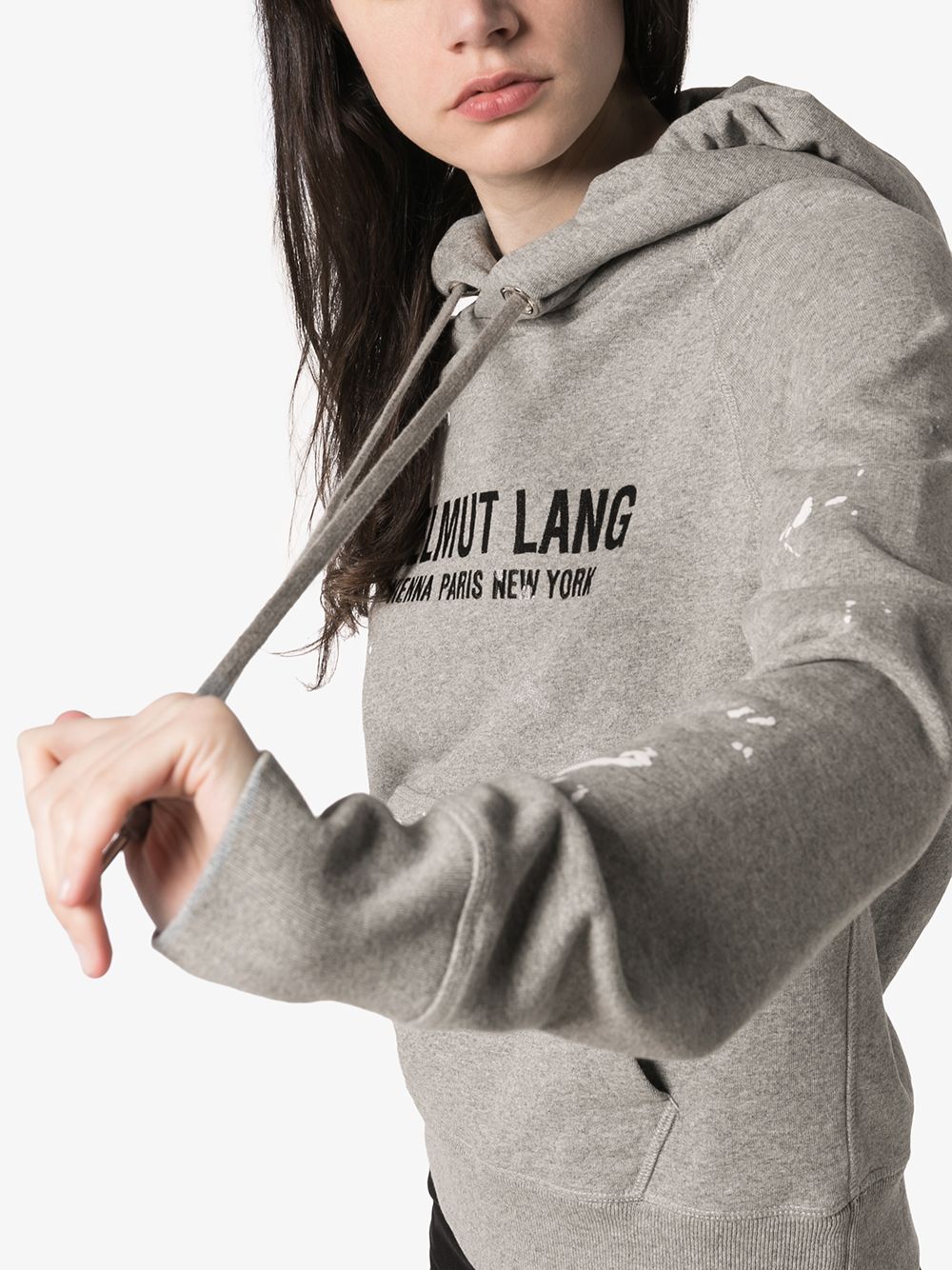 фото Helmut lang худи с логотипом