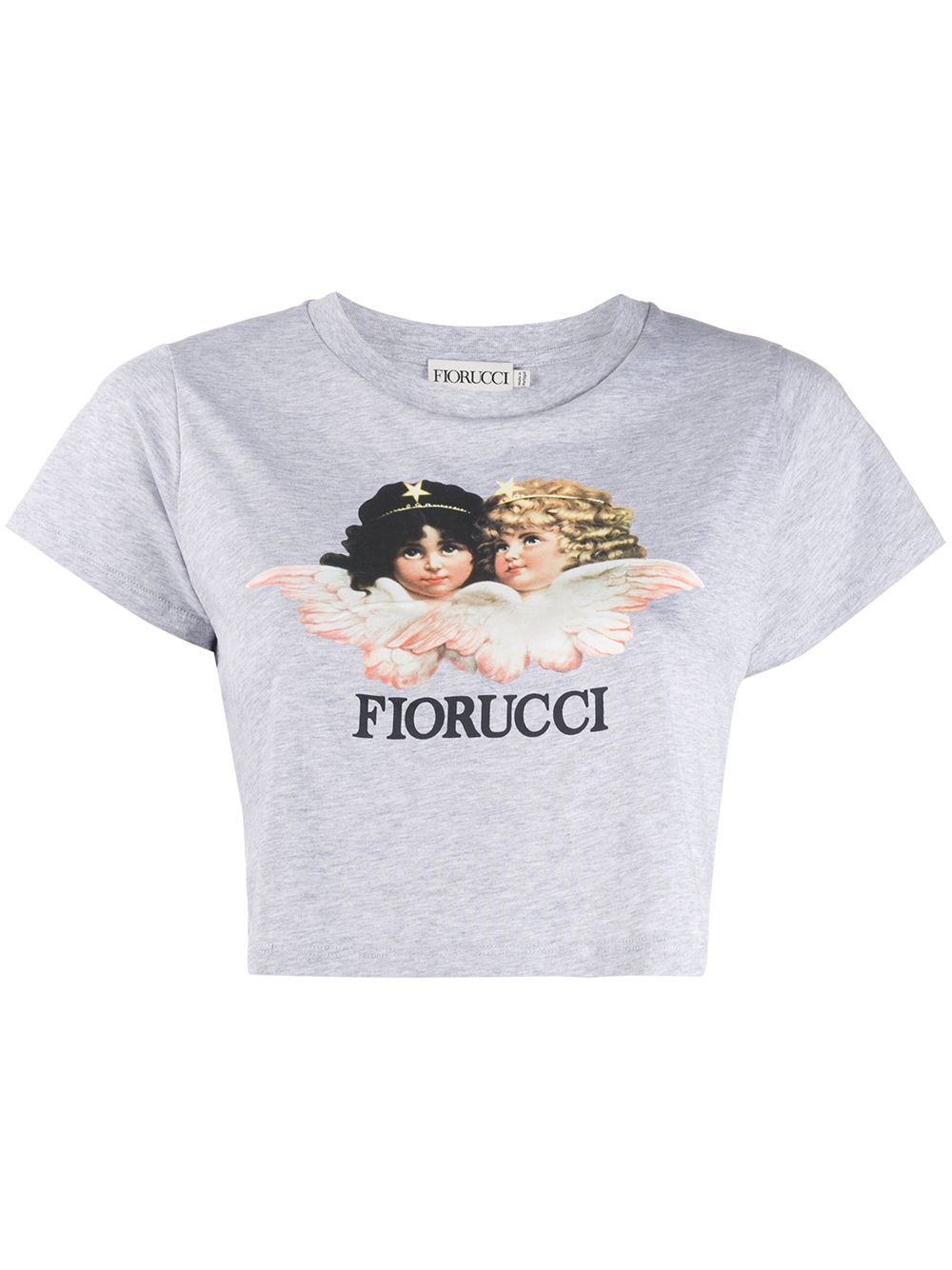 фото Fiorucci укороченная футболка vintage angels