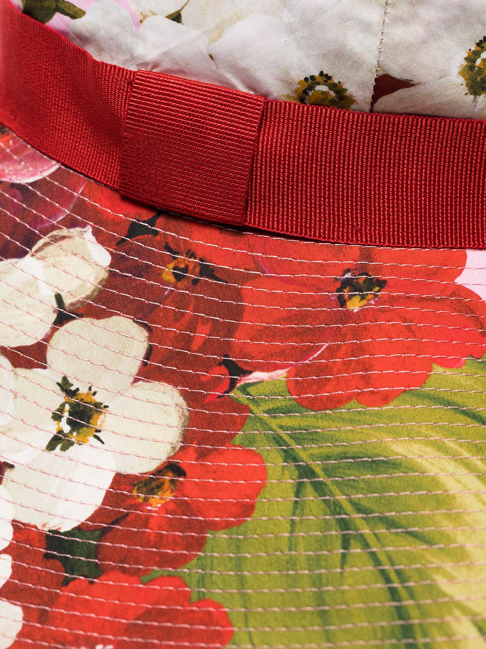 фото Dolce & gabbana шляпа с цветочным принтом