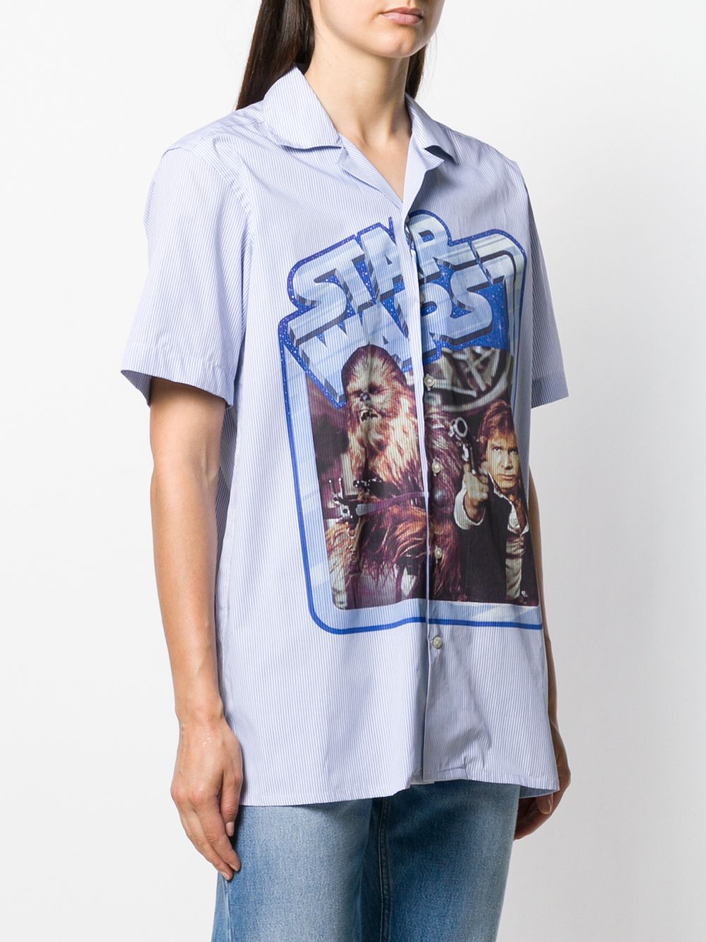 фото Etro рубашка с принтом star wars