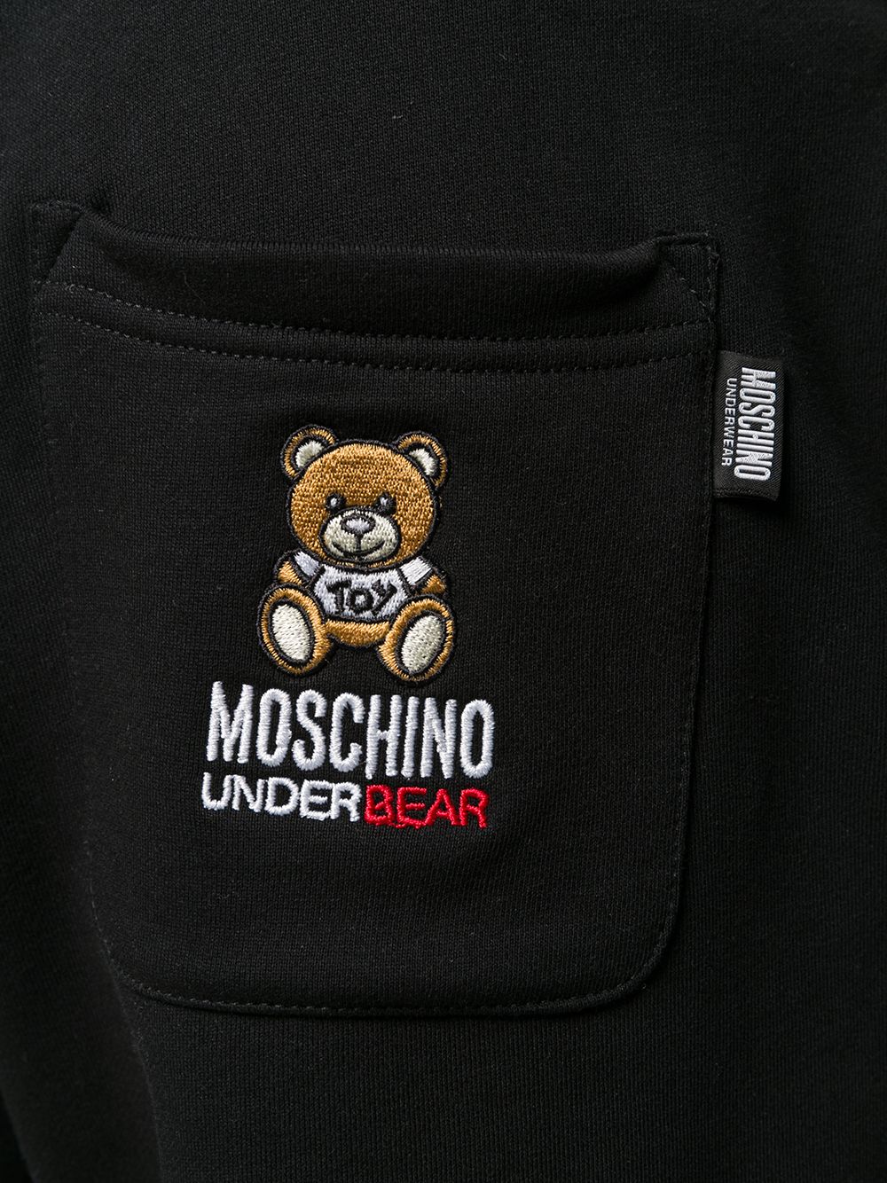 фото Moschino спортивные шорты underbear с логотипом