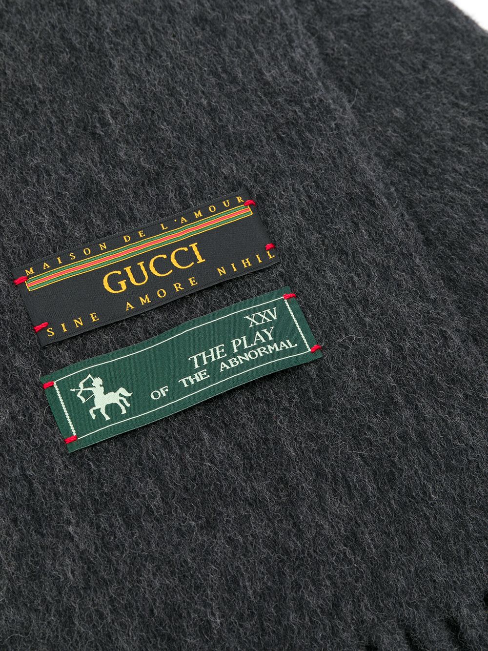 фото Gucci шарф с бахромой