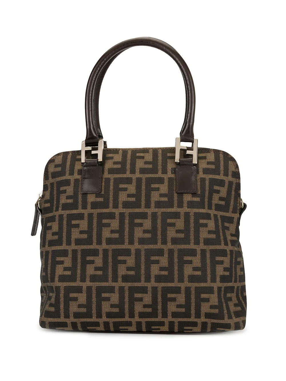 фото Fendi pre-owned сумка-тоут с узором zucca