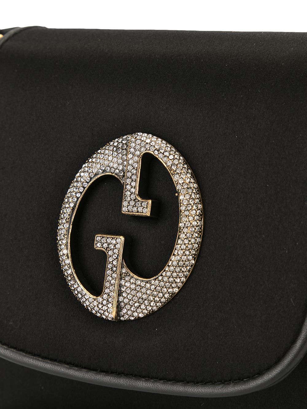 фото Gucci pre-owned сумка на плечо с логотипом и цепочным ремнем