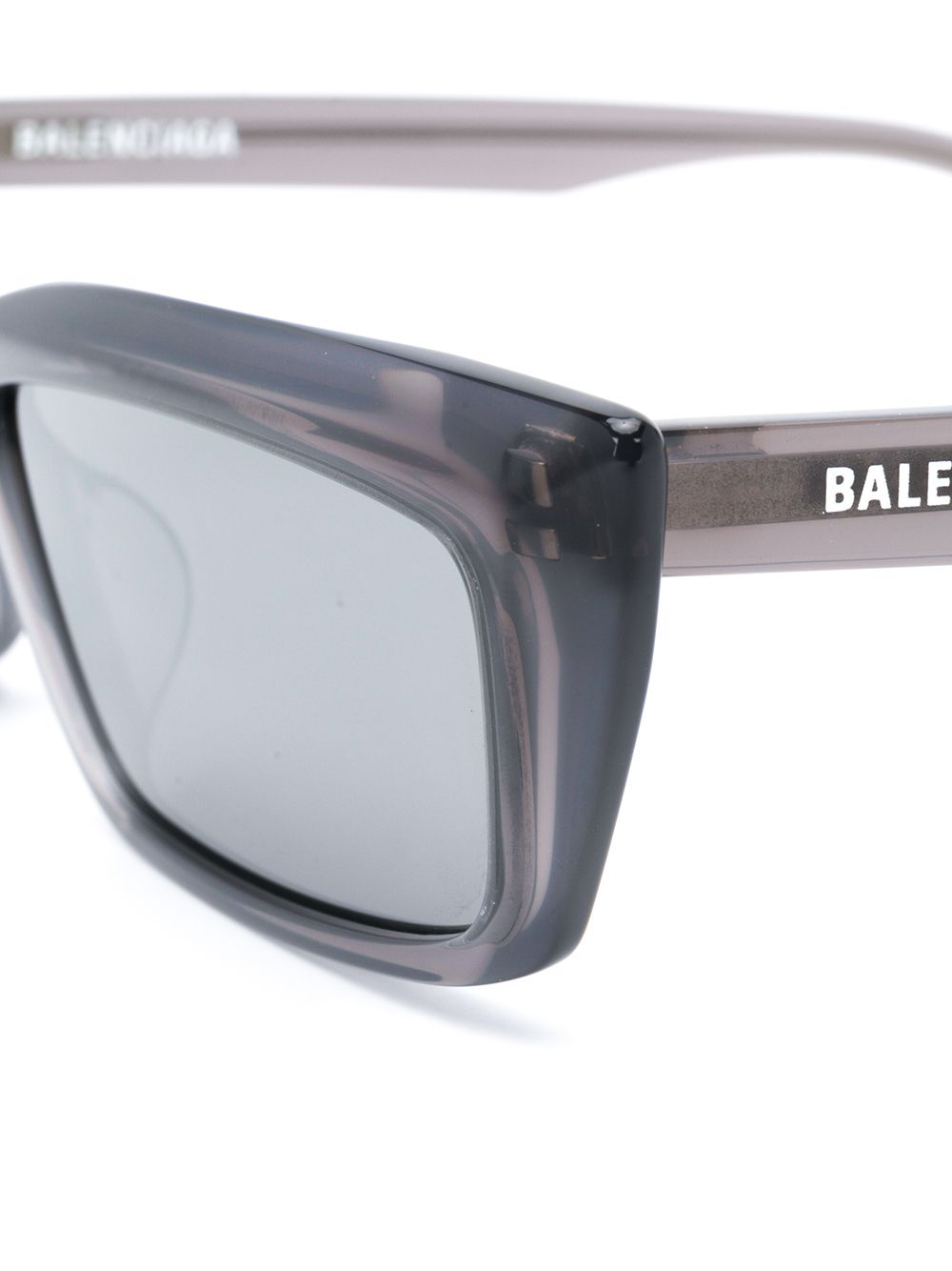 фото Balenciaga eyewear солнцезащитные очки в прямоугольной оправе