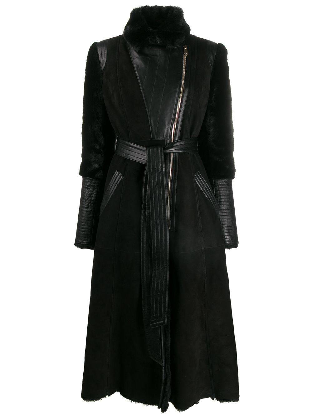 фото Temperley london фактурное пальто с поясом