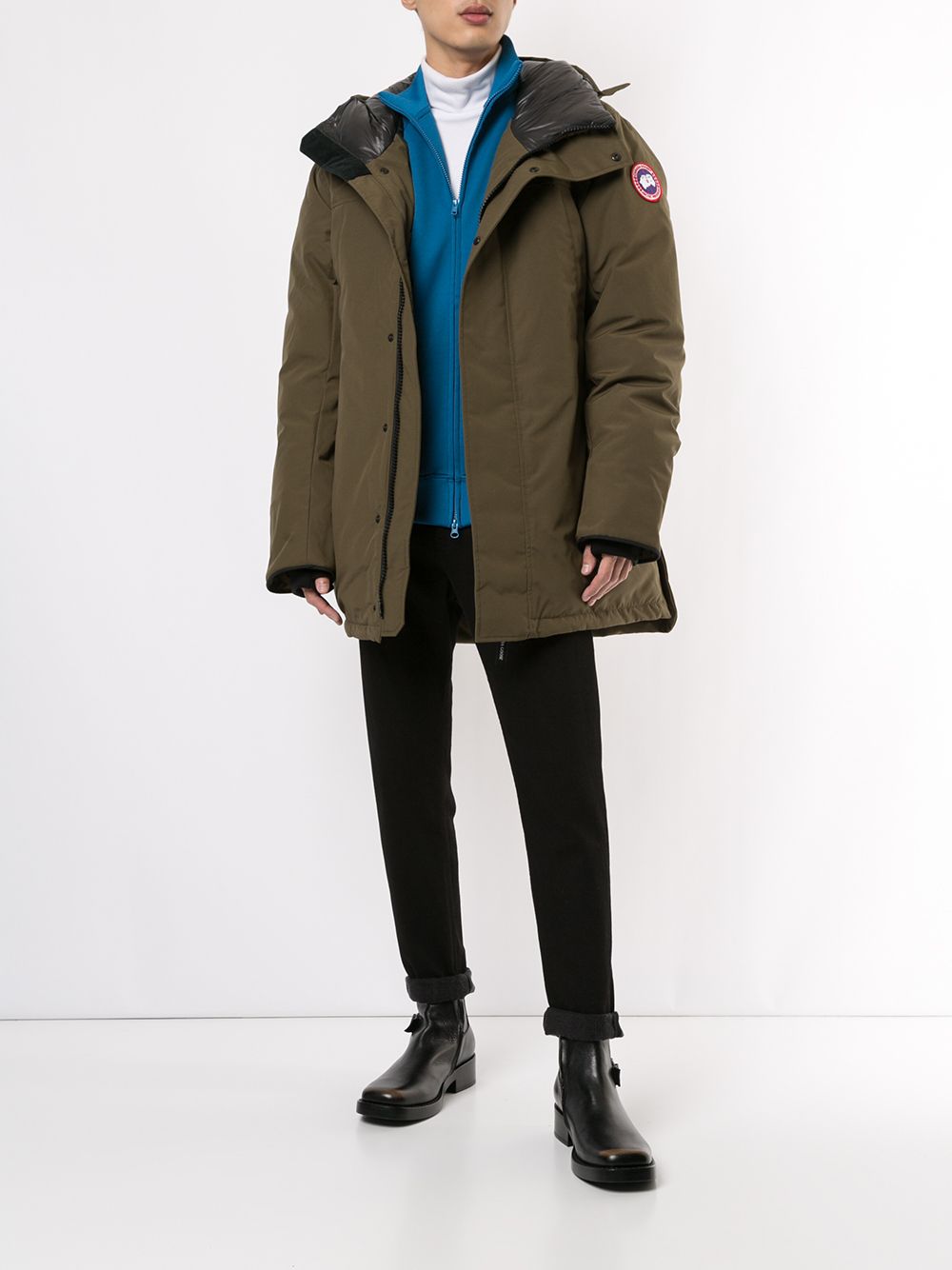 фото Canada goose парка sanford с капюшоном