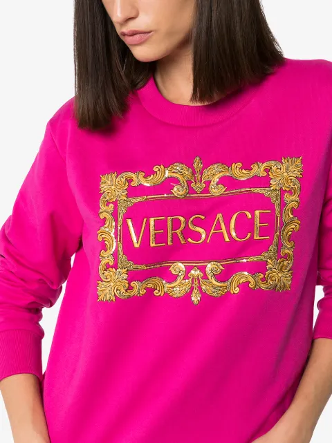 versace red sweatshirt