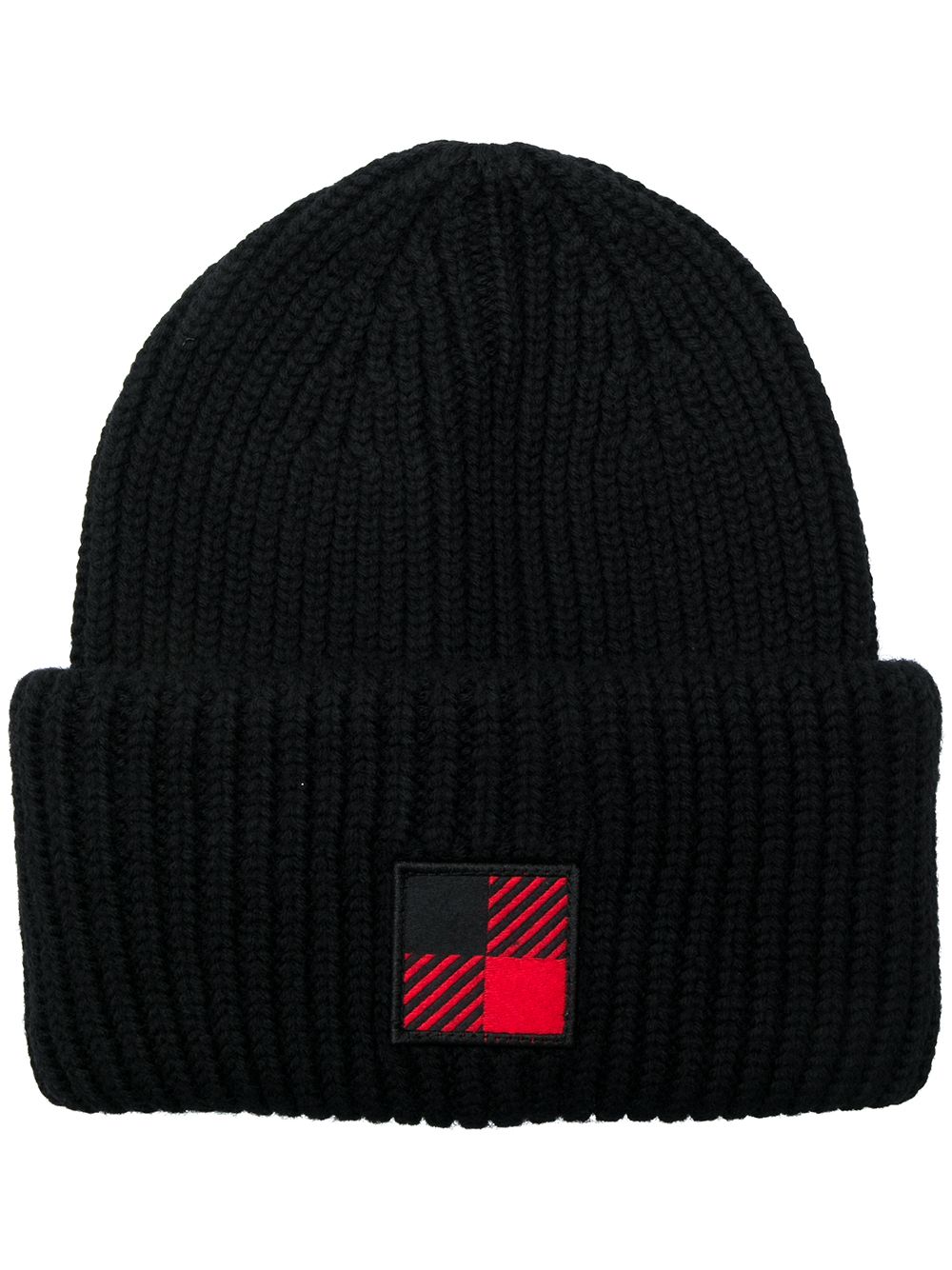 фото Woolrich шапка бини с нашивкой-логотипом