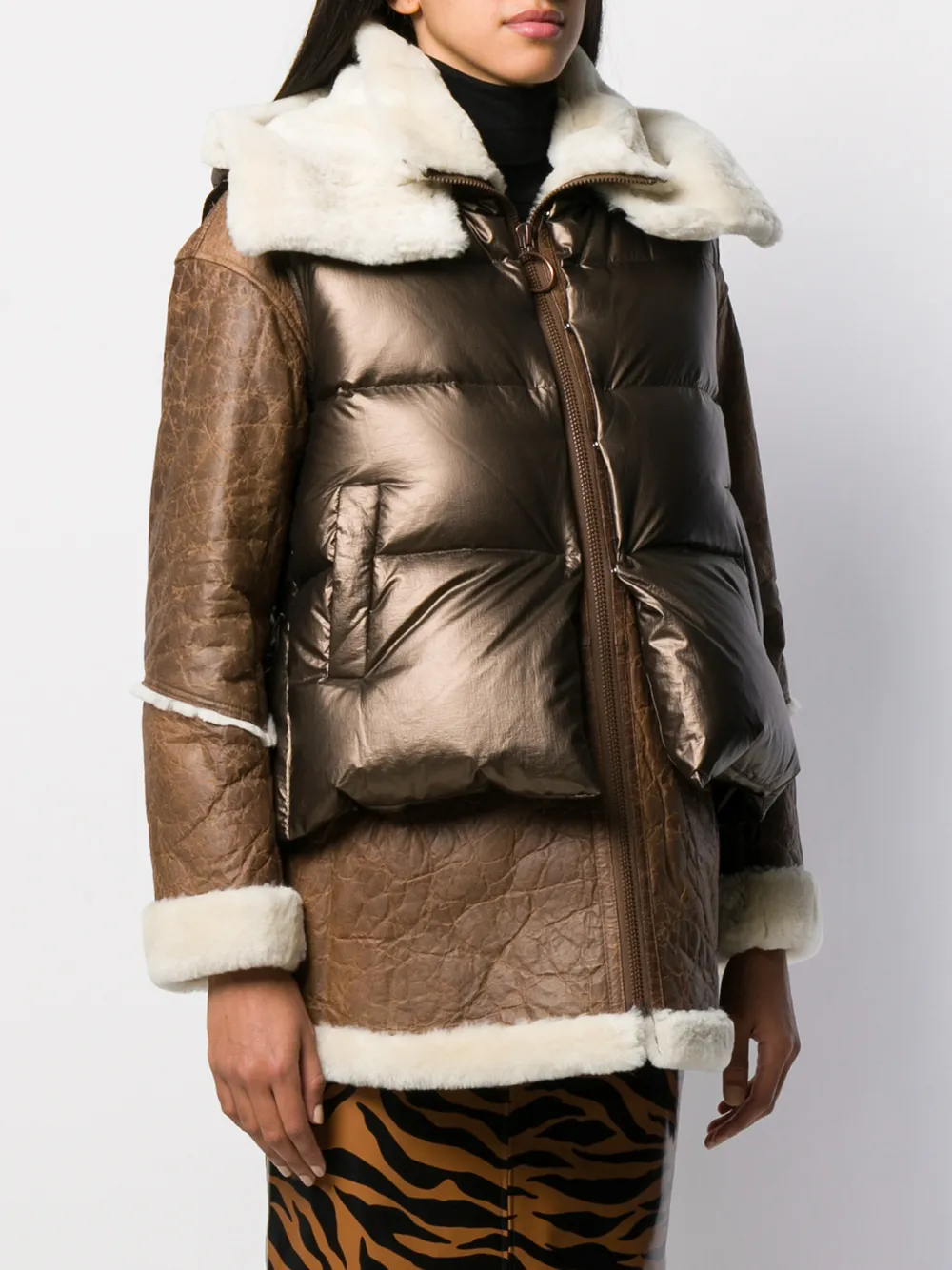 фото Nicole benisti hybrid padded coat