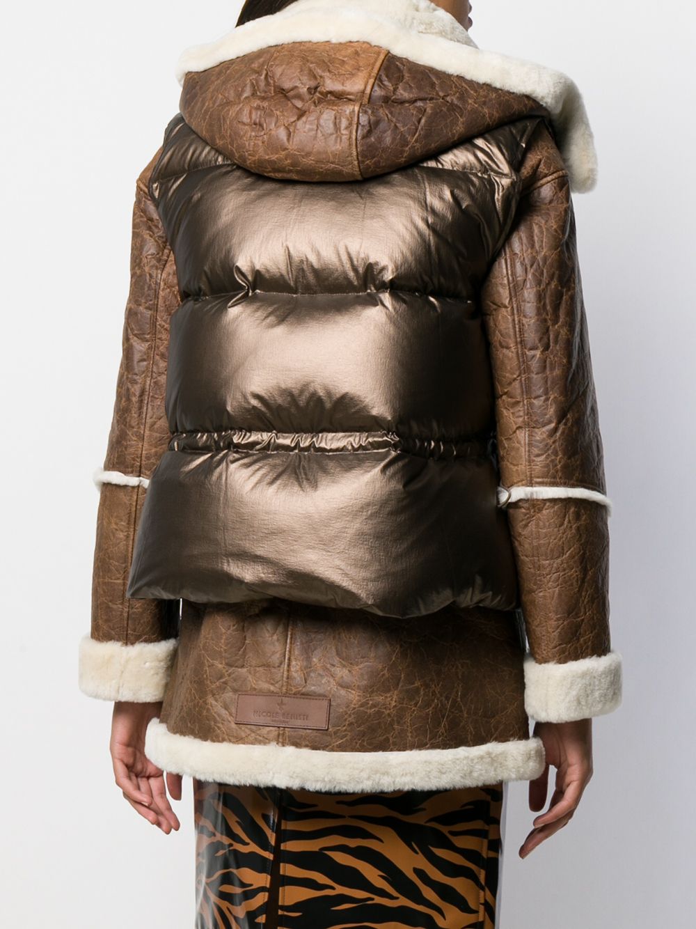 фото Nicole benisti hybrid padded coat