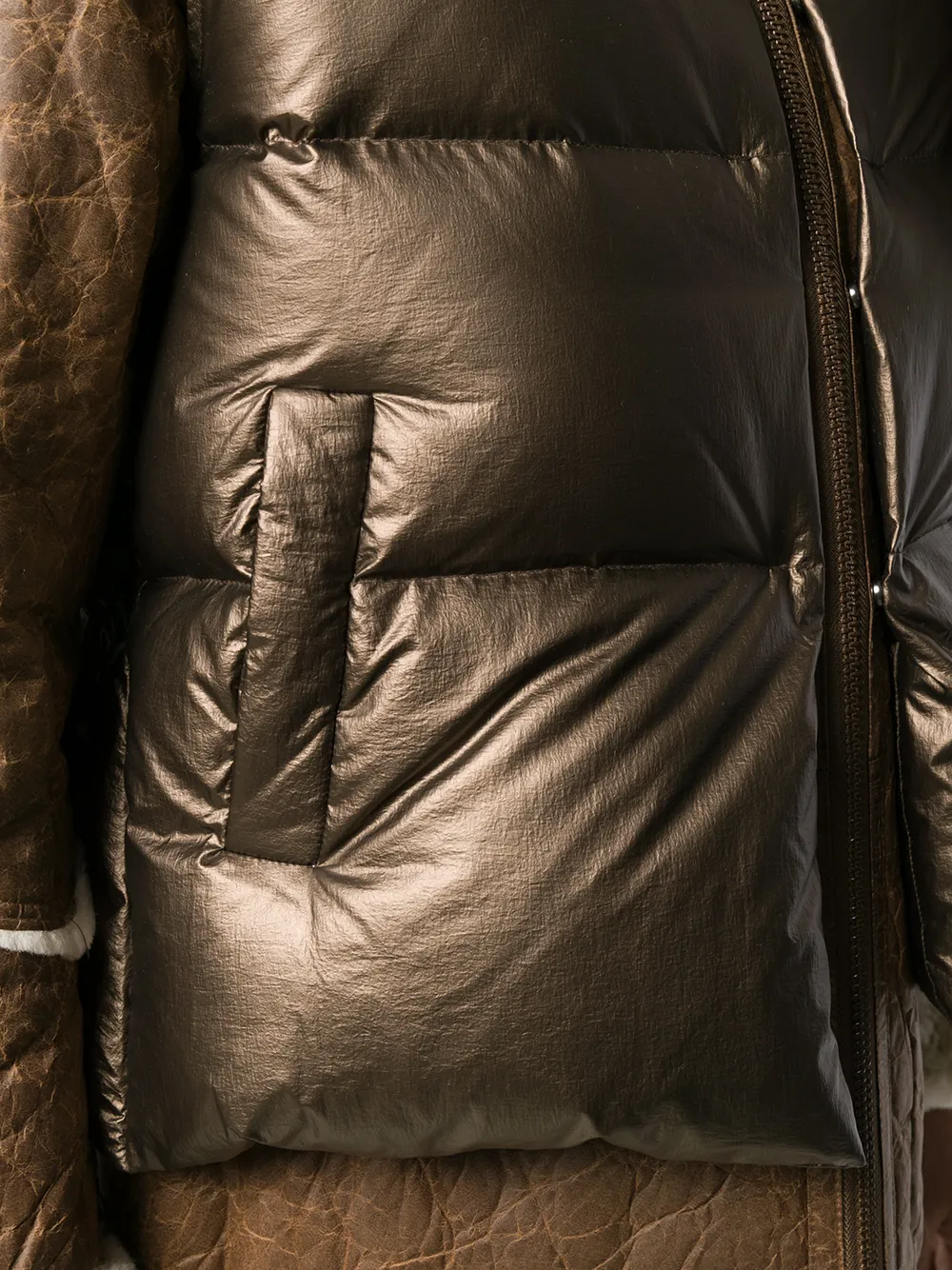 фото Nicole benisti hybrid padded coat