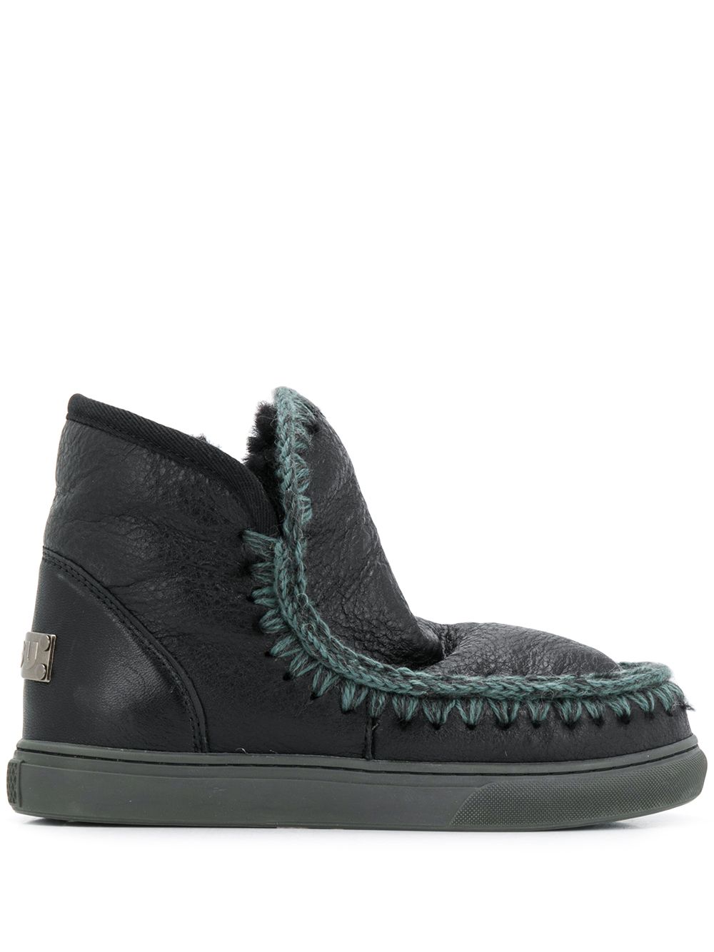 фото Mou knitted detail boots