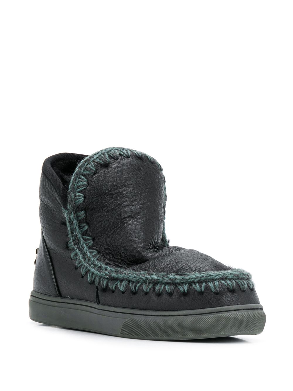 фото Mou knitted detail boots