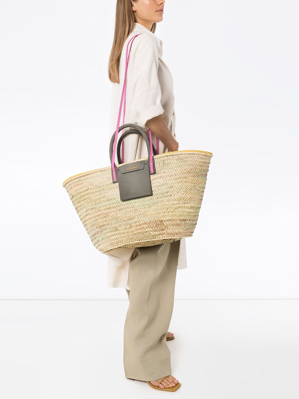 фото Jacquemus сумка-корзина le grand panier soleil