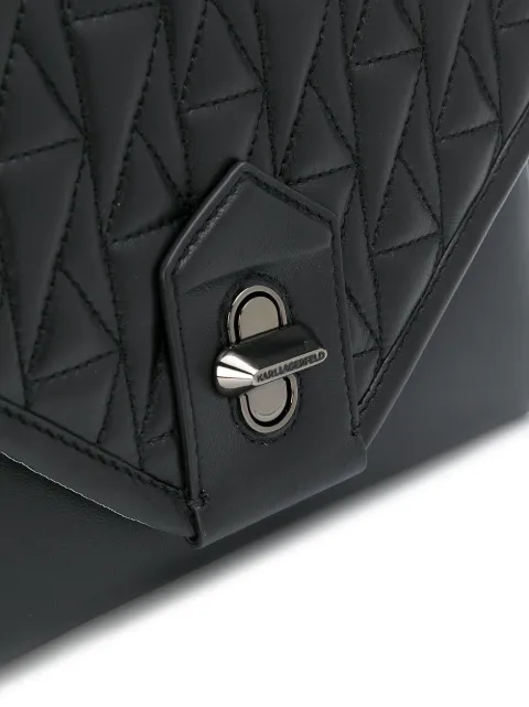 karl lagerfeld klassik quilted shoulder bag