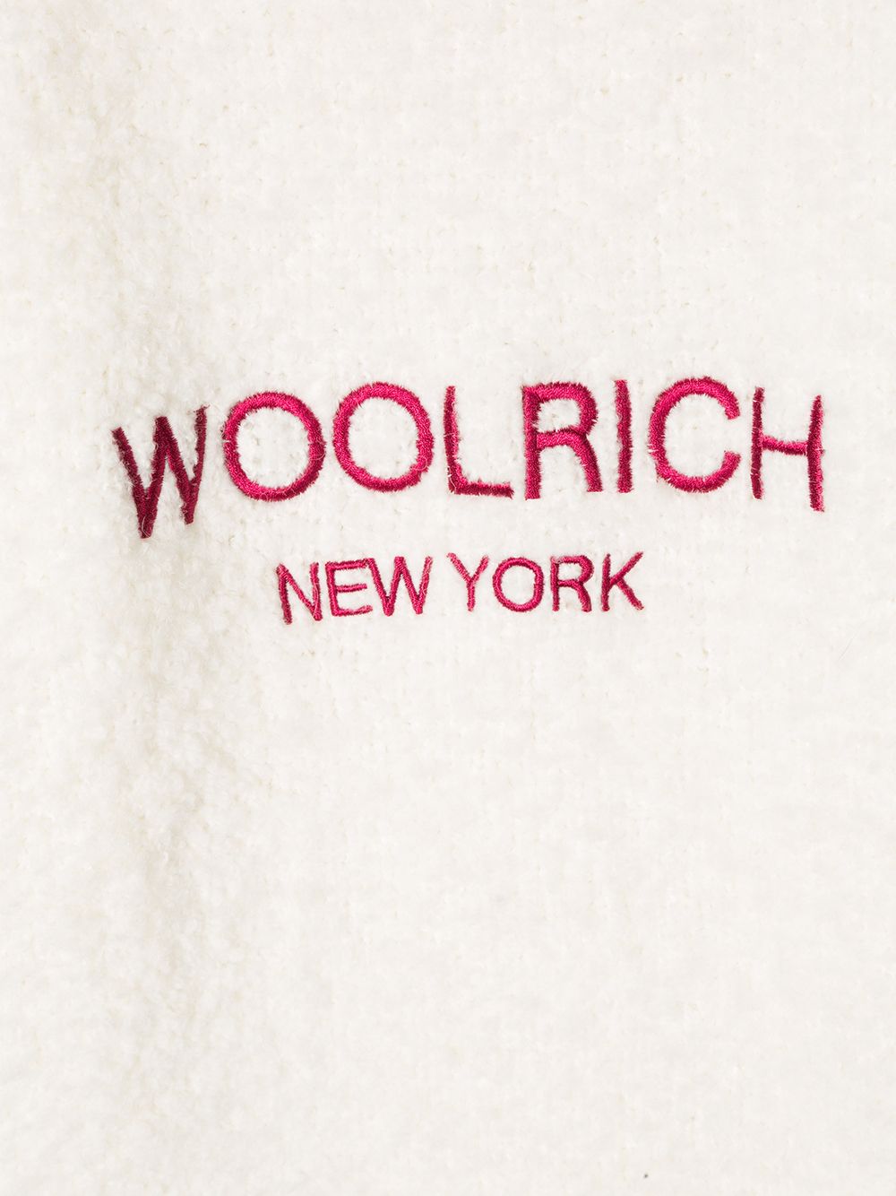 фото Woolrich kids свитер с вышитым логотипом