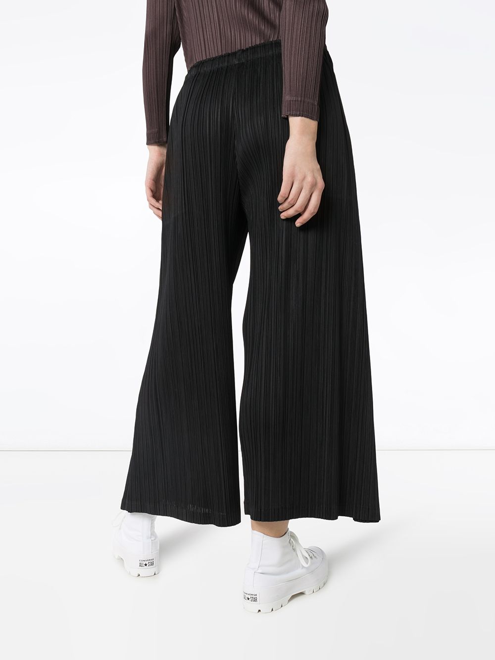 фото Pleats please issey miyake плиссированные брюки широкого кроя