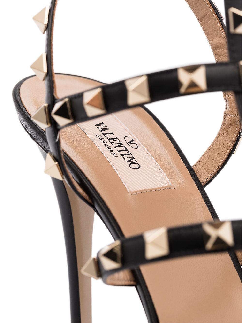 фото Valentino босоножки valentino garavani rockstud 110