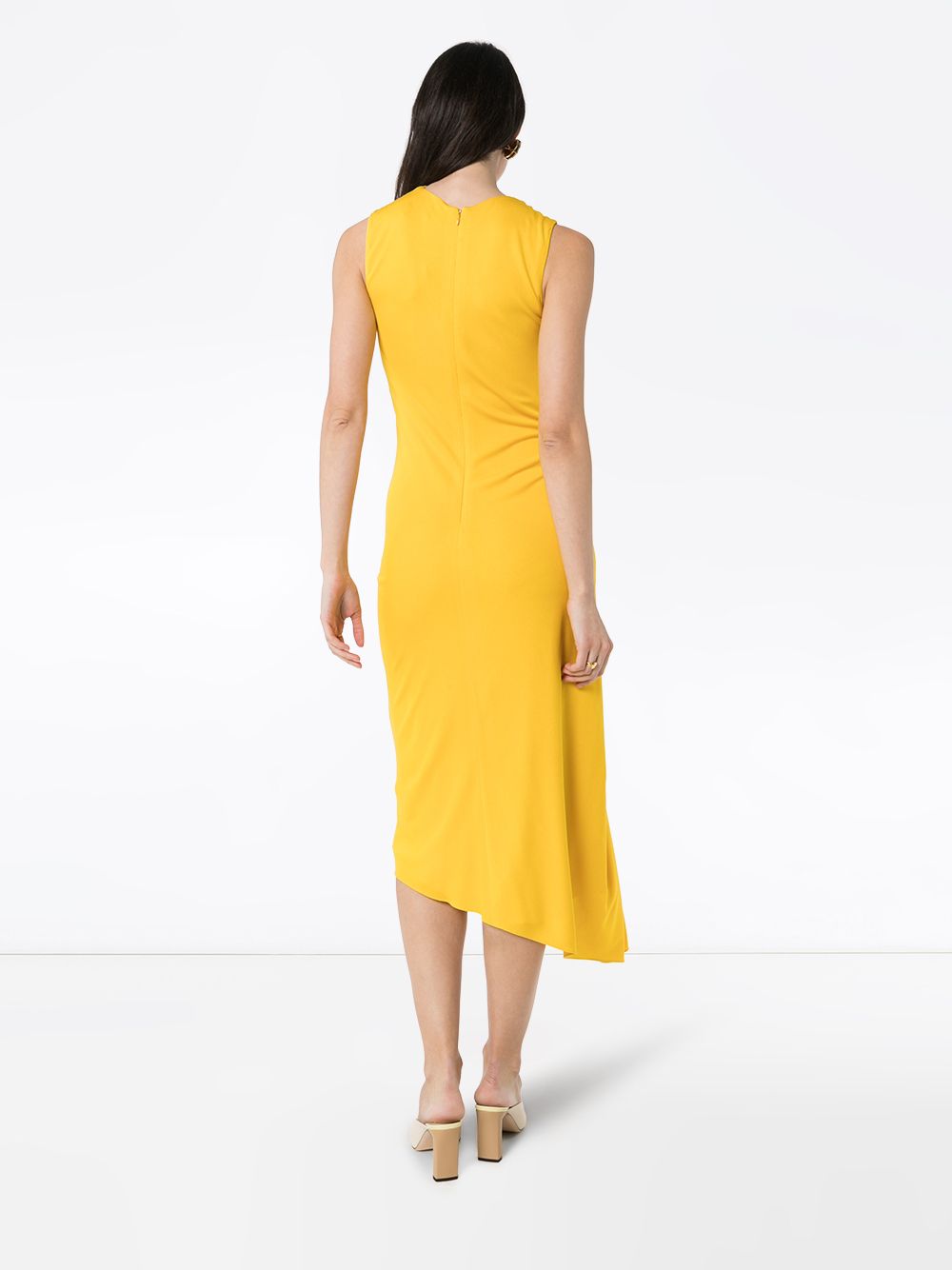 фото Sies marjan fontana ruched midi dress