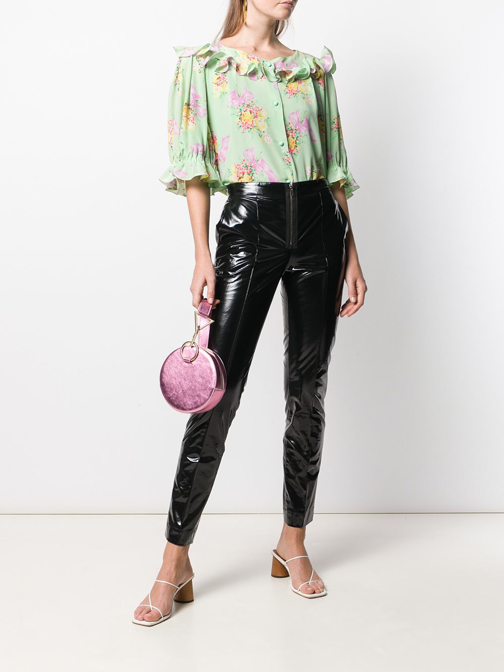 фото Emanuel ungaro pre-owned floral top 80s