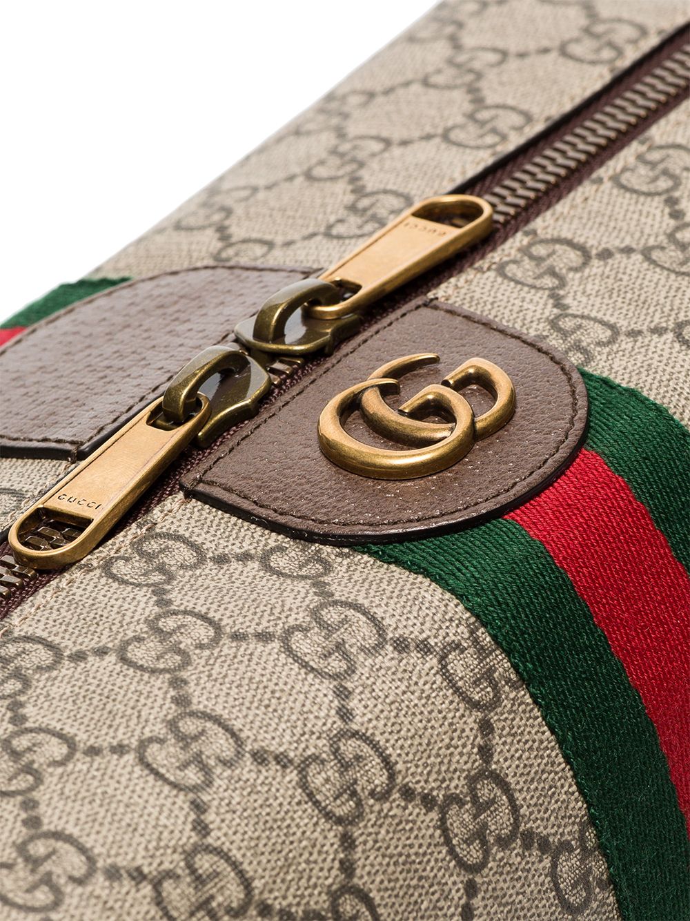 фото Gucci несессер с логотипом ophidia gg supreme