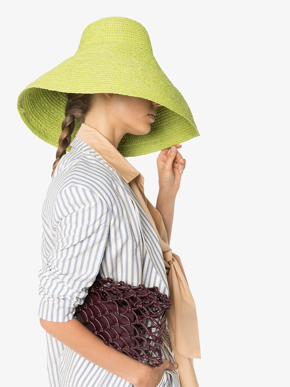 фото Jacquemus соломенная шляпа le chapeau valensole