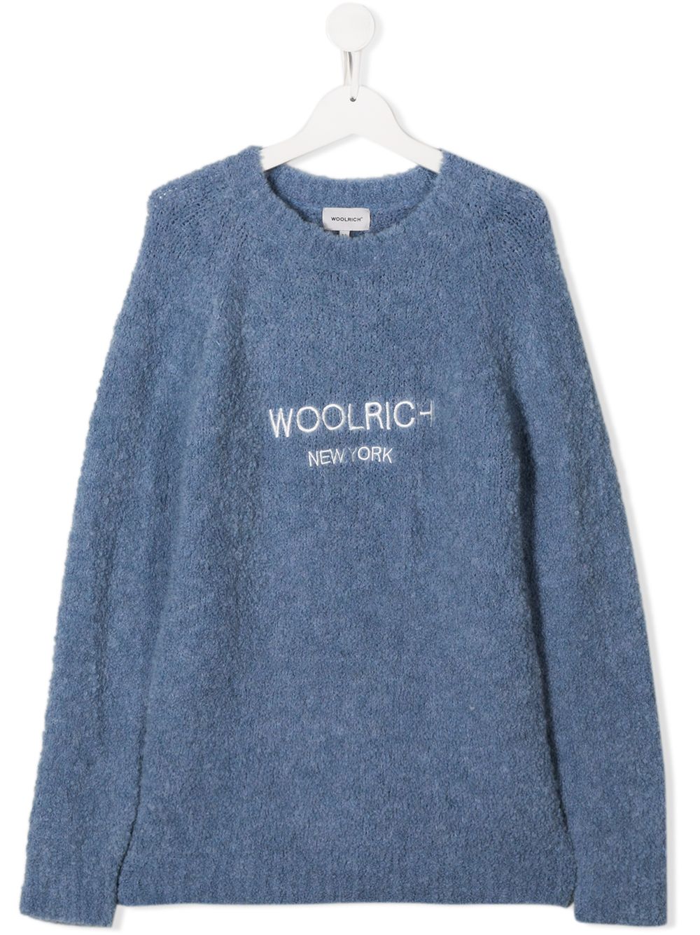 фото Woolrich kids трикотажный джемпер с логотипом