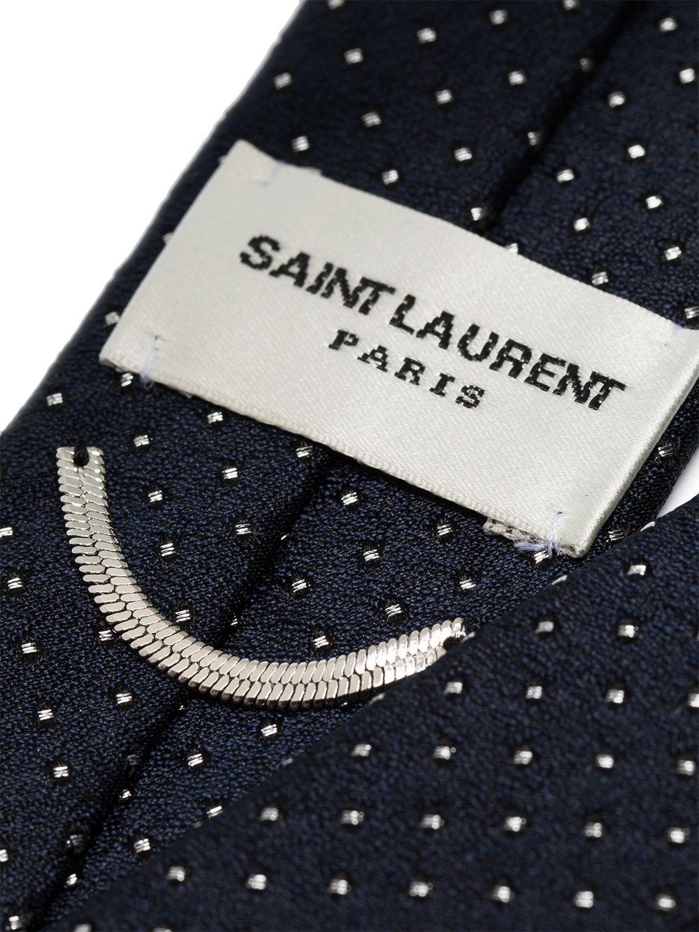 фото Saint laurent галстук в горох