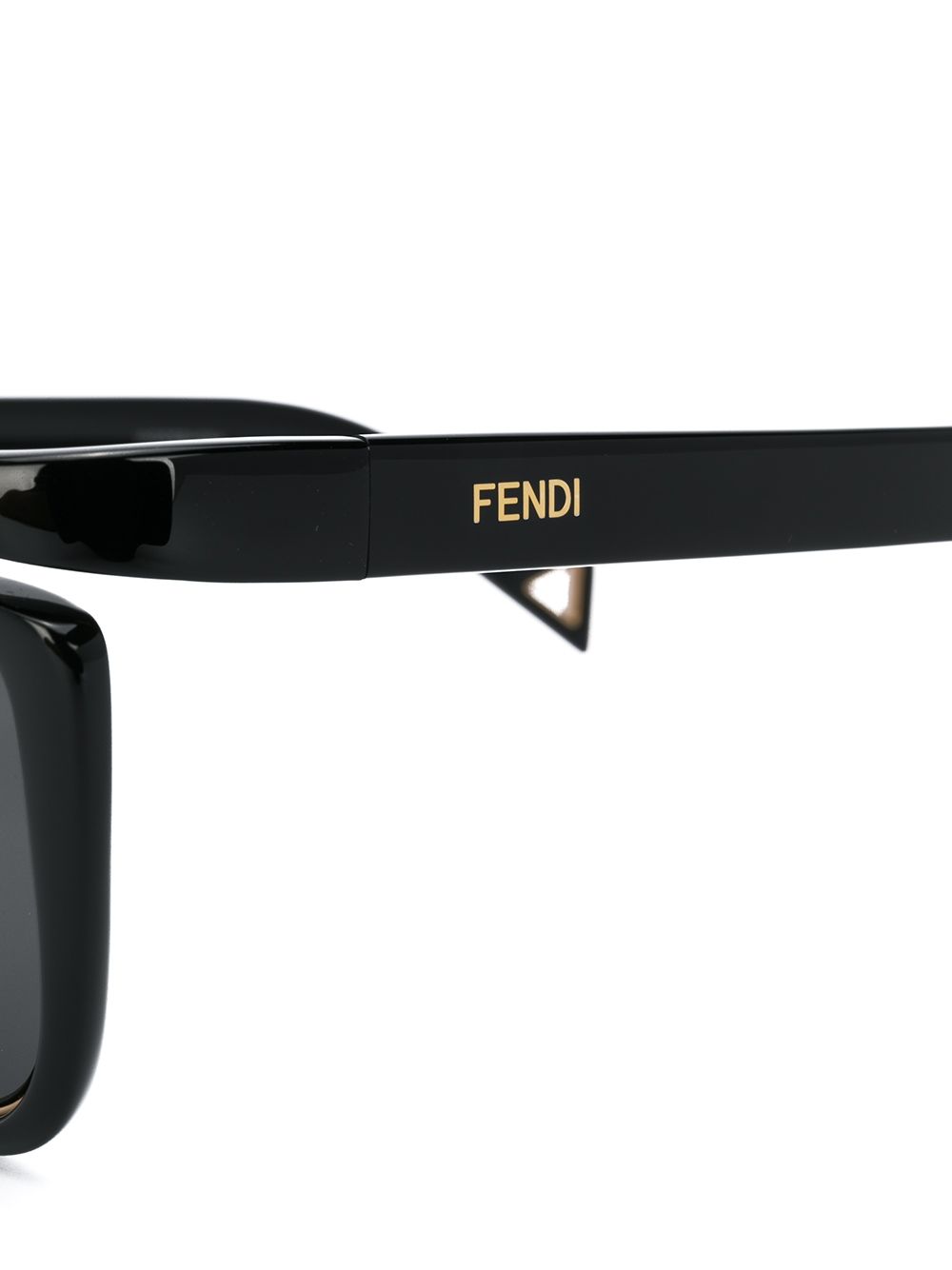 фото Fendi eyewear солнцезащитные очки в квадратной оправе