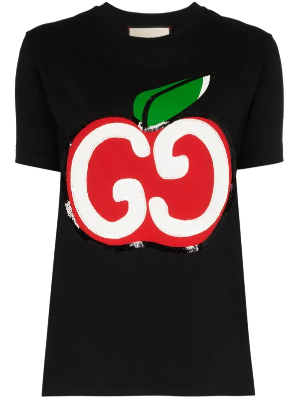 gucci apple t shirt