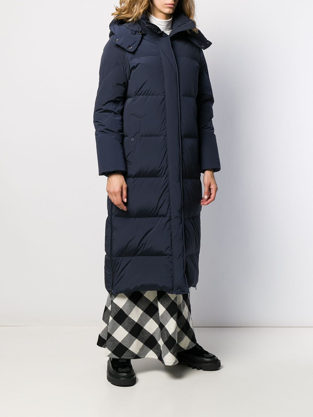 фото Woolrich длинный пуховик