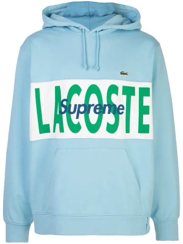 lacoste x supreme hoodie