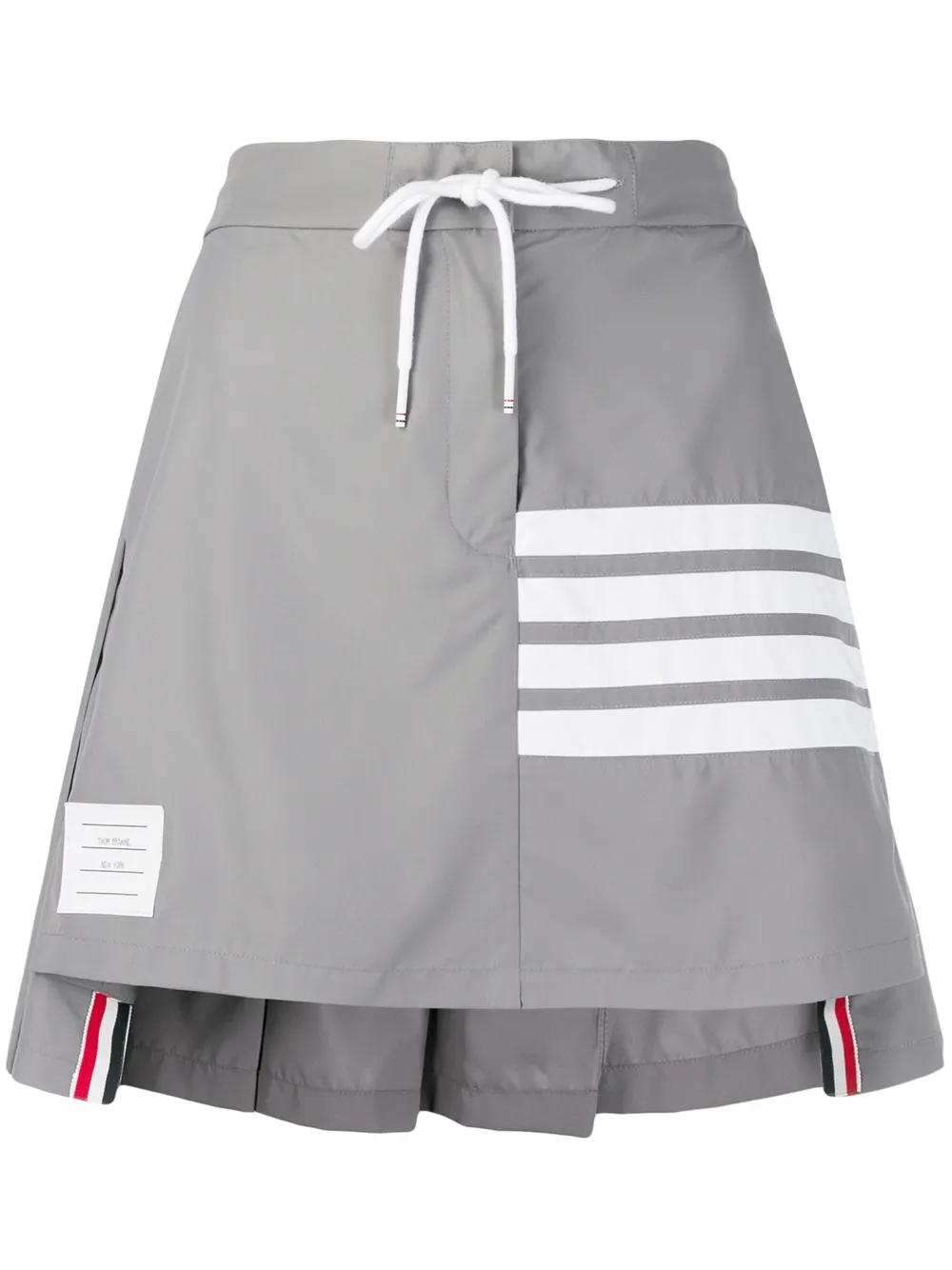 фото Thom browne короткая юбка с плиссировкой