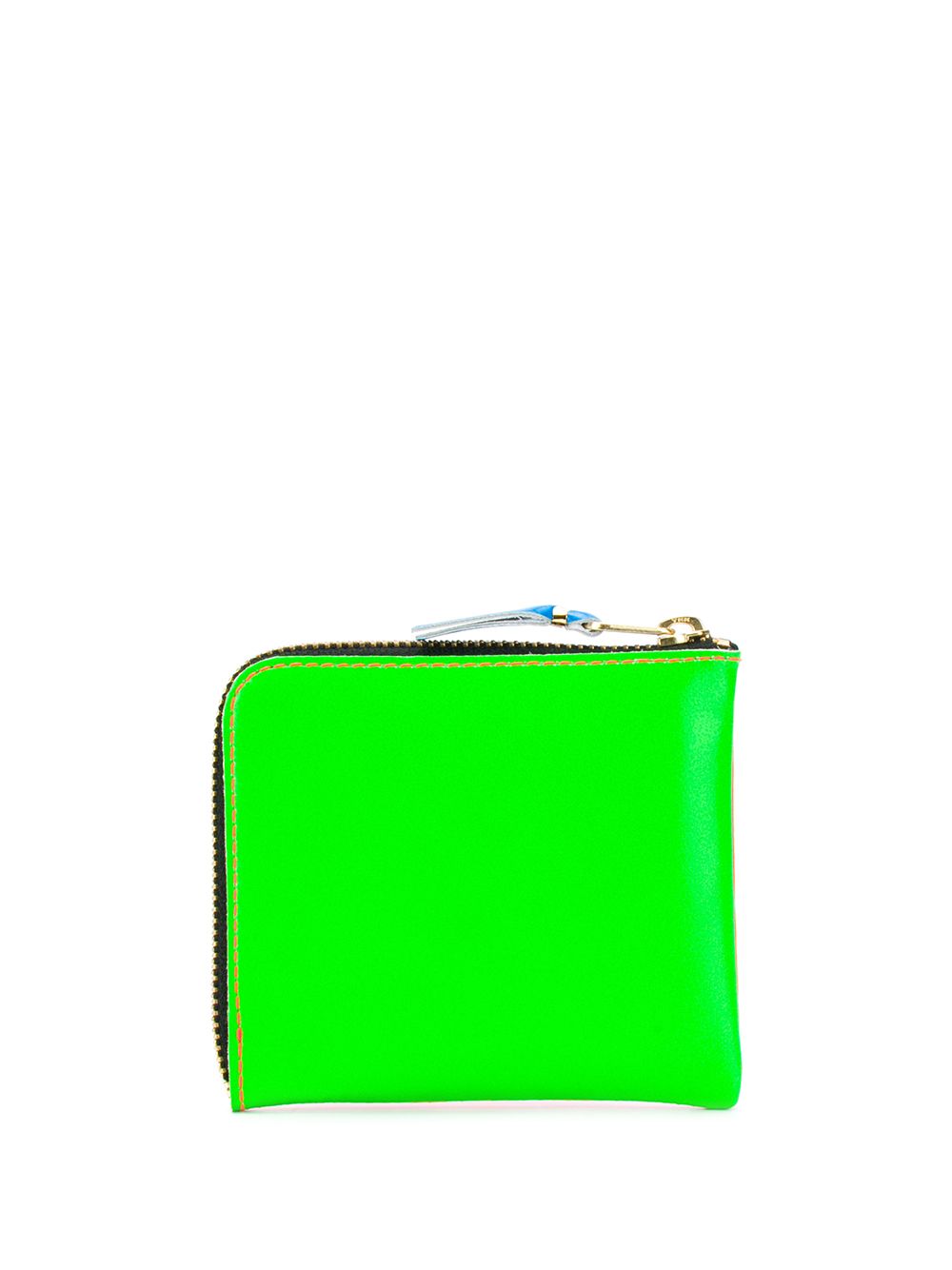 фото Comme des garçons wallet кошелек super fluo с круговой молнией