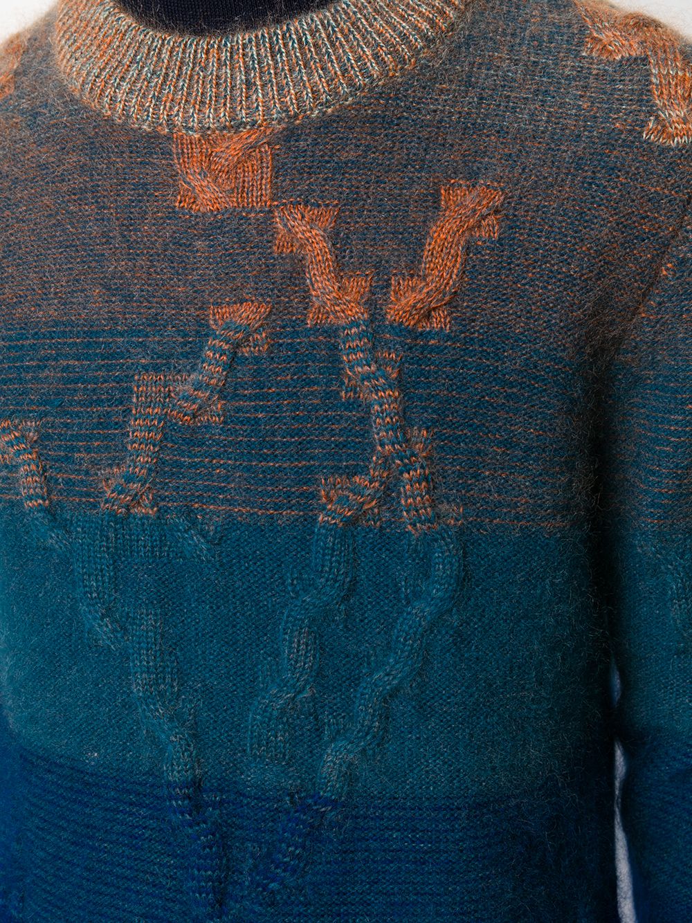 фото Missoni свитер в стиле колор-блок