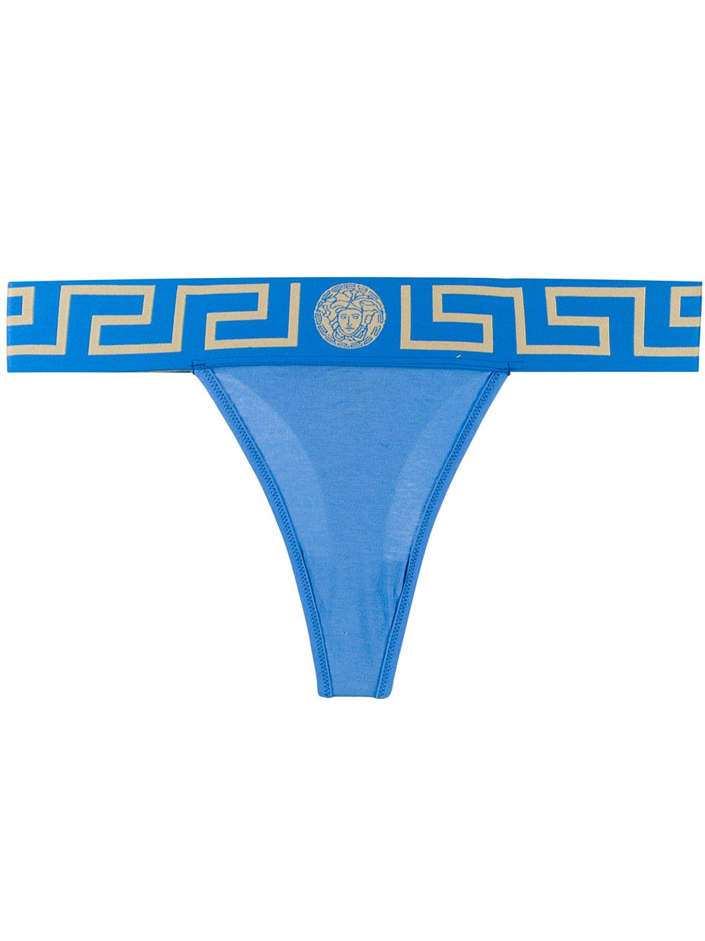 фото Versace трусы-стринги medusa greek key