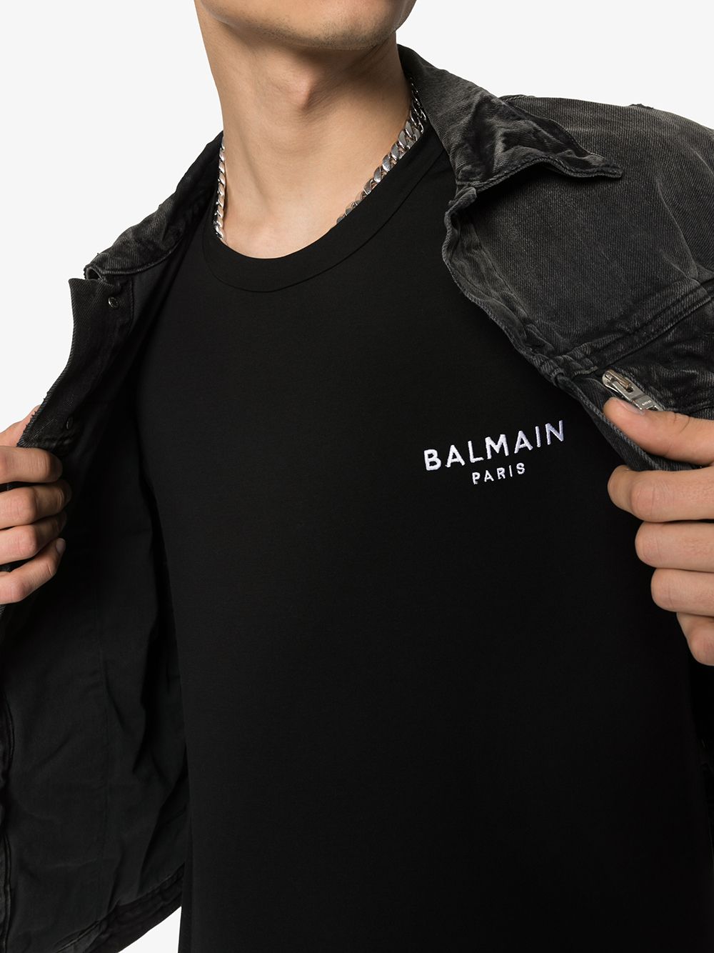 фото Balmain футболка с логотипом