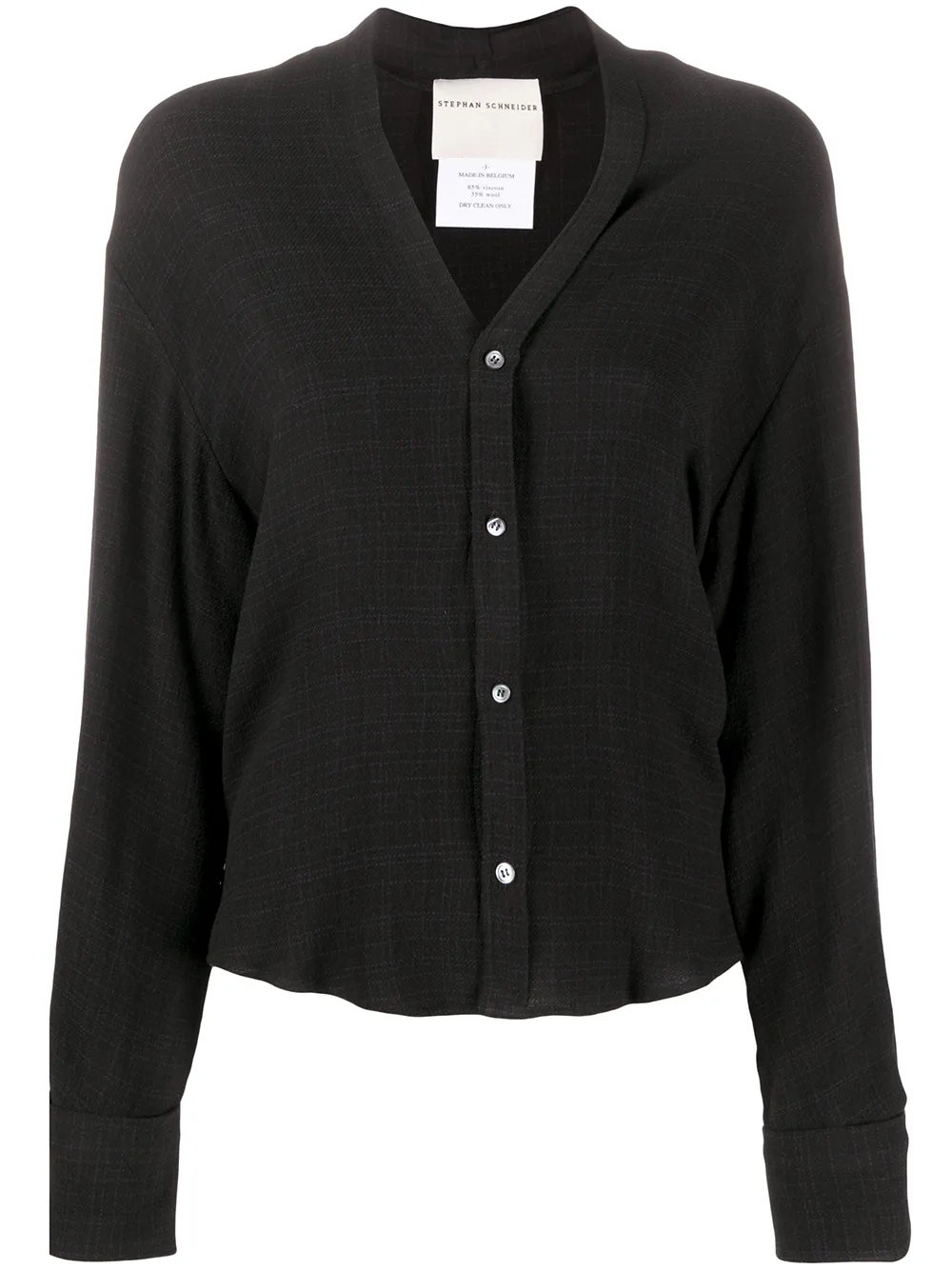 фото Stephan schneider collarless v-neck shirt