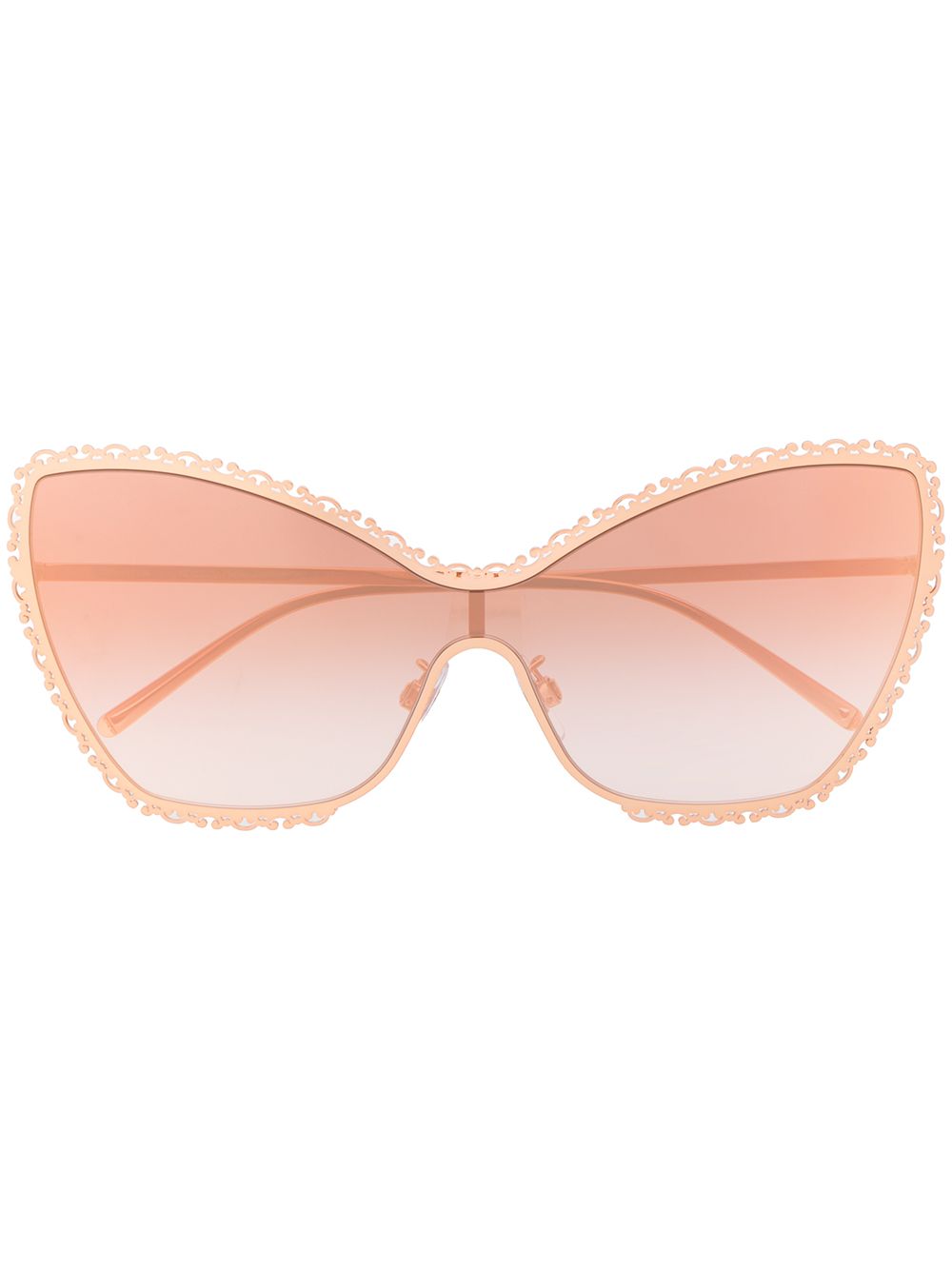 фото Dolce & gabbana eyewear солнцезащитные очки-бабочки devotion