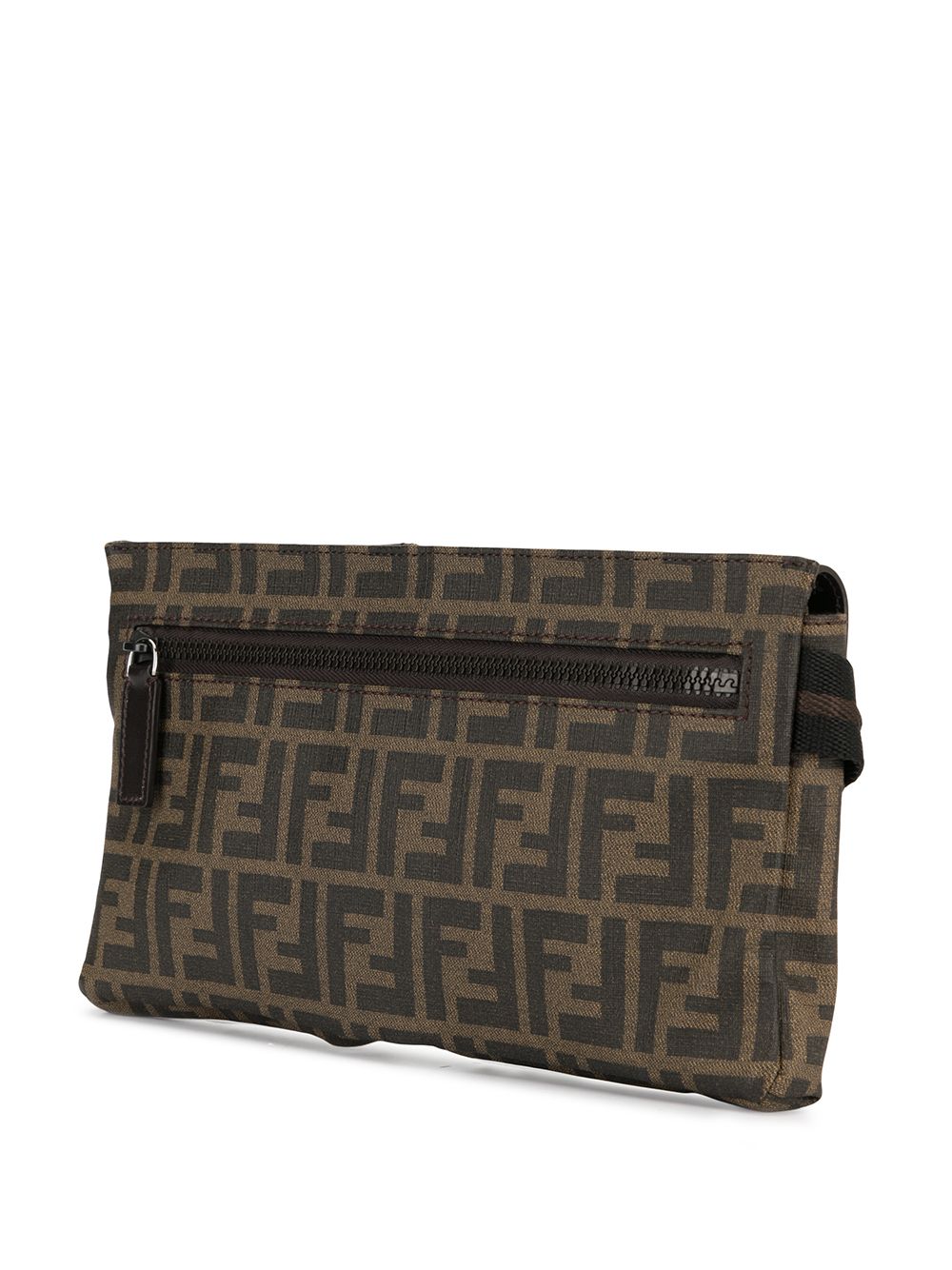 фото Fendi pre-owned поясная сумка с узором zucca