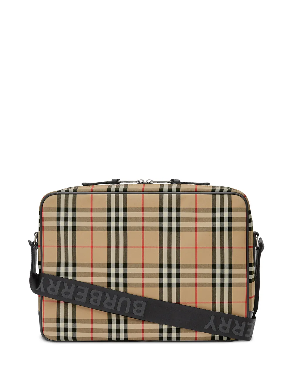 фото Burberry сумка-мессенджер в клетку vintage check