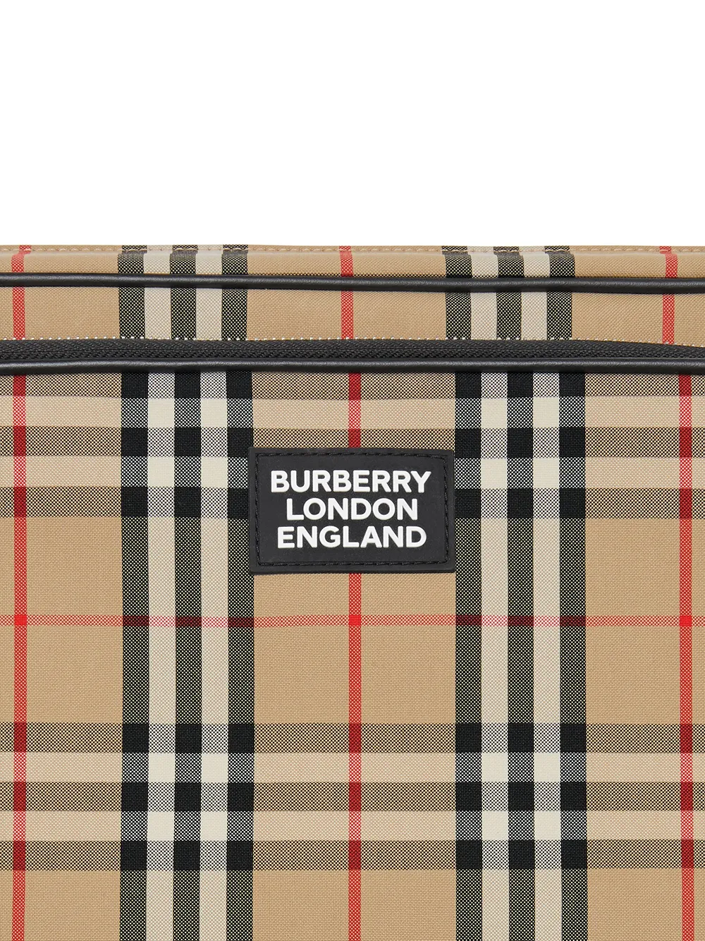 фото Burberry сумка-мессенджер в клетку vintage check