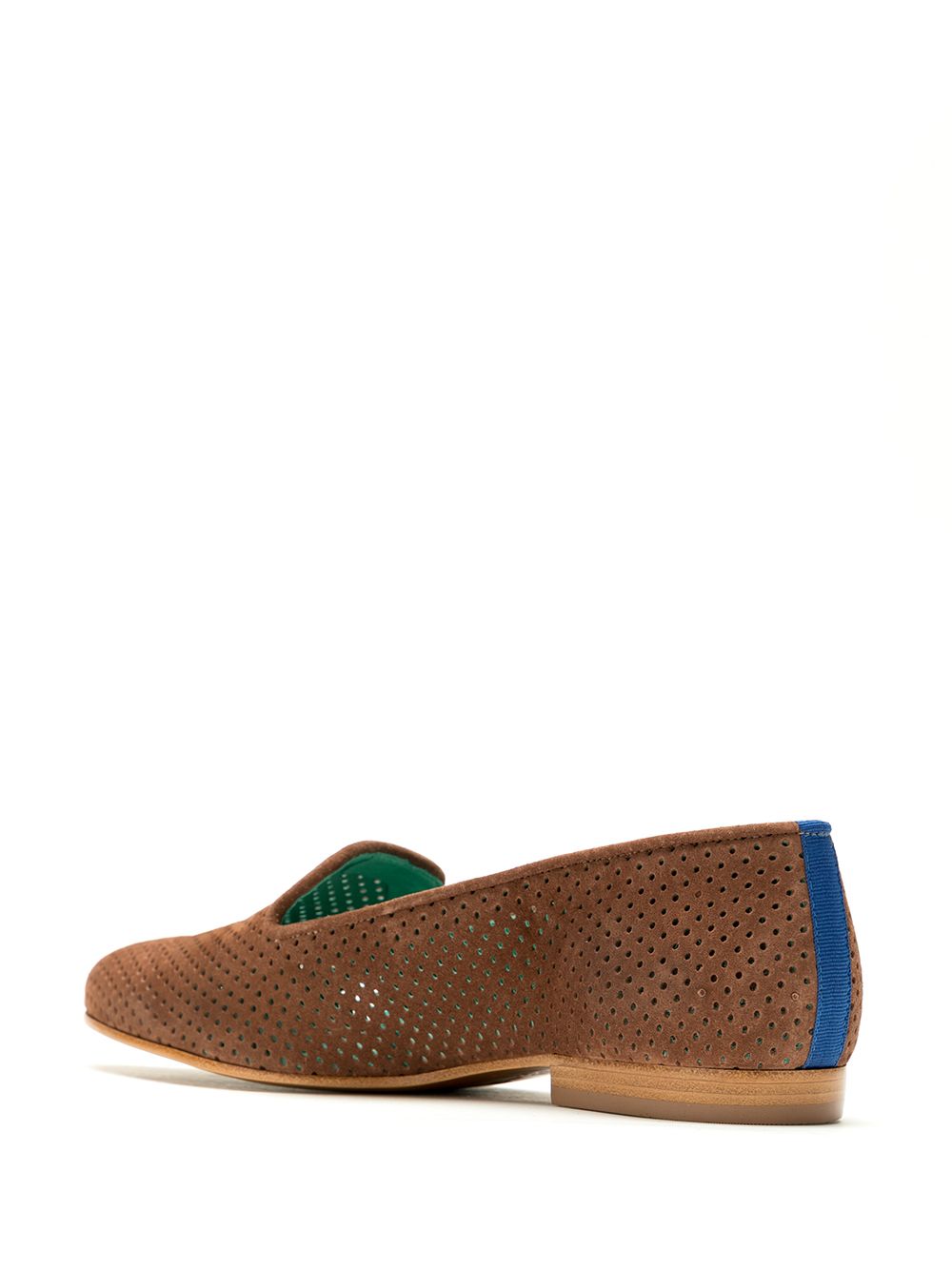 фото Blue bird shoes loafer saudade camurça marrom cacau