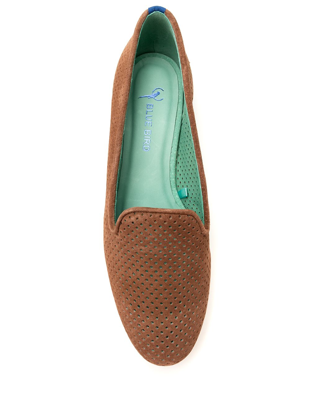 фото Blue bird shoes loafer saudade camurça marrom cacau